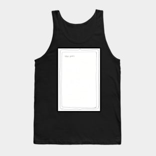 the poet Tank Top